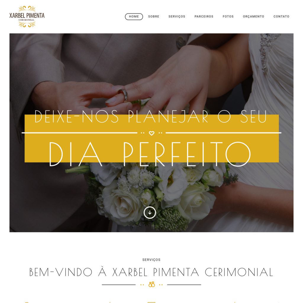 Portfólio - Alvetti Comunicação - Site Xarbel Pimenta