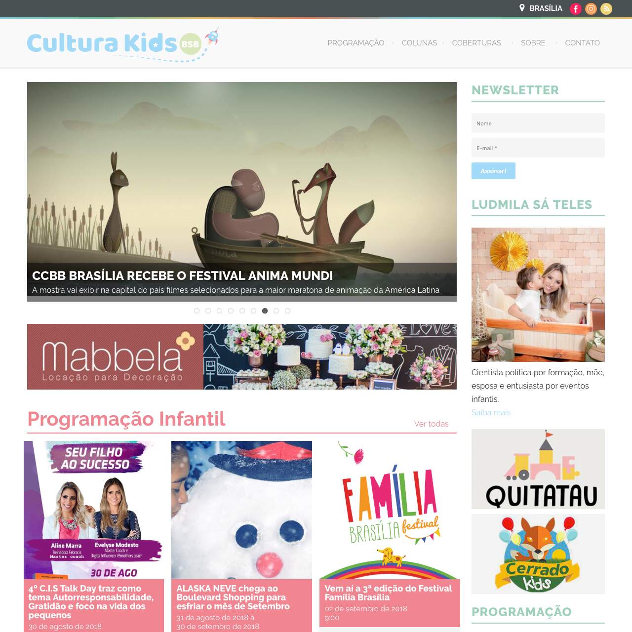 Portfólio - Alvetti Comunicação - Site Cultura Kids